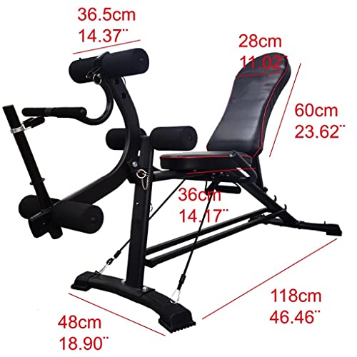DSFEOIGY-Multifunctional-Weight-Bench-Adjustable-Strength-Training-Bench-for-Home-Gym-Full-Body-Workout-Equipment