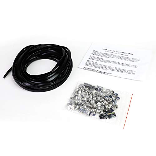 4Pcs Matte Texture Black Pocket-Riveted Style Wheel Fender Flares Compatible With Ram Truck 1500 09-19 #TOP4