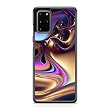  Carcasa para Samsung Galaxy S20 Ultra Metal Liquid Abstract HD Psychedelic Model 219
