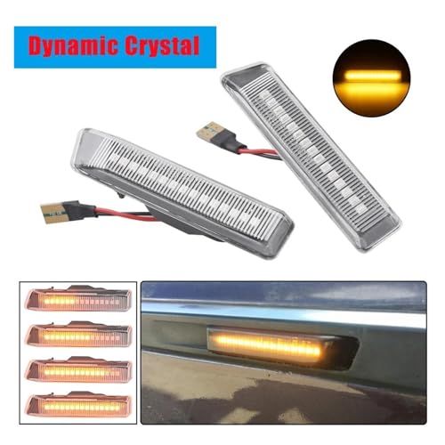 Señal giro dinámica LED para BMW X5 E53 2000-2005 e intermitentes secuenciales E36 2
