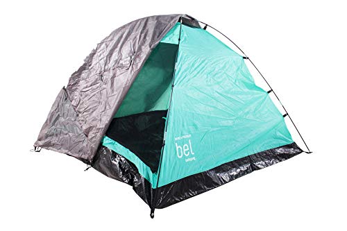 Barraca Camping Dome 4 Premium Bel Fix Laranja/Cinza