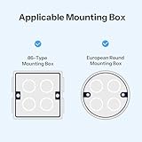 SONOFF Orb-MW1 Matter Smart Wall Switch, 2.4GHz Wi-Fi, 1-Gang Light Switch, Neutral-Required, Compatible with Apple Home/Alexa/Google Home, 10A Load - Image 7