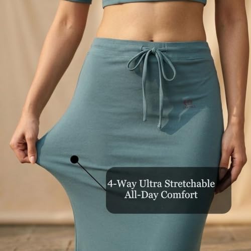 Image of Women's Saree Shapewear - Slim Fit Stretchable Petticoat for Sarees | Comfortable Waistband | Body Shaping Underskirt