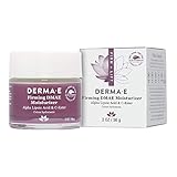 DERMA E Firming DMAE Moisturizer - Alpha Lipoic Acid Face Moisturizer - Natural Skin Firming Cream – Vitamin C and Vitamin E Cream – Vegan Facial Skin Care, 2oz