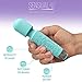 Sensual-U Therapeutic Personal Massager - Handheld Cordless Powerful - 8 Speeds 20 Vibrating Patterns - USB Rechargeable - Magic Recovery Effect for Body - Back Neck Shoulder Feet - Turquoise