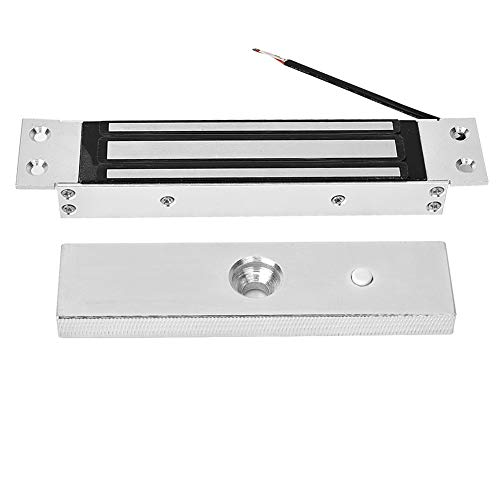 VOBOR 180kg Elektromagnetisches Schloss, DC 12V Magnetschloss Elektrisches, NC Türöffner Elektrisch Türschloss, Smart Lock für Tür Access Control System Hostcontroller