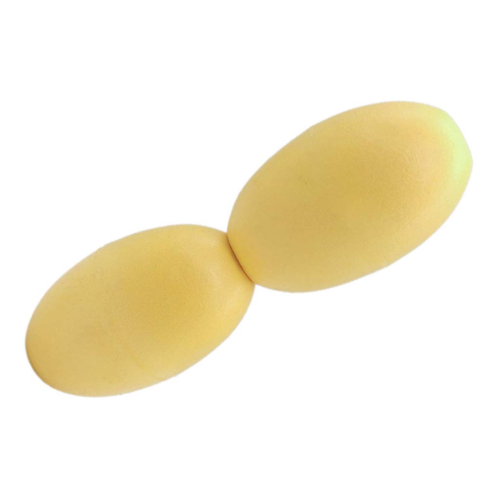 Fenteer 2 Pièces Ancre De Kayak Flotteur Corde Bouée Lancer Ligne Accessoires Flottants Couleur Jaune - 9,5x6,2 cm