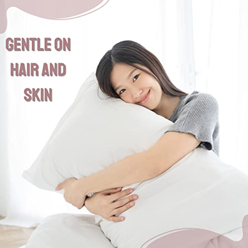 Superity Linen 100% Cotton Pillow Cases - Envelope Closure, Breathable Soft Pillow Cases, Machine Washable Bed Pillow Covers (Set Of 2) (Standard Size 20X26) White #TOP7