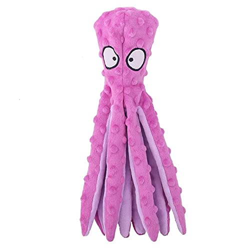 KUTKUT No Stuffing Crinkle Plush Squeaky Dog Toy for Puppy Teething Chew Toys, Durable for Interactive Dog Chew Toys, Fit for Small/Medium Dogs (Purple) (B096G5D479) Amazon Price History, Amazon Price Tracker