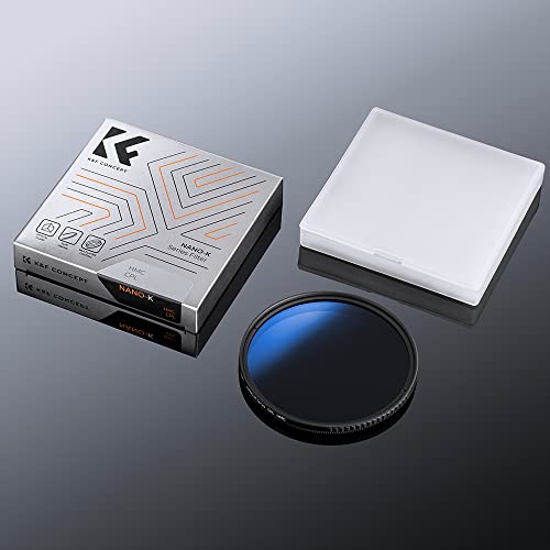 K&F Concept 58Mm Circular Polarizer Glass Filter Ultra-Slim, 18 Multi Layer Coatings Circular Polarizing Filters For Camera Lens #TOP7