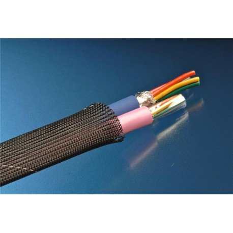 Alpha Wire GRP-120-NF14-BK005 Black - 30.48m (100ft)/Spool