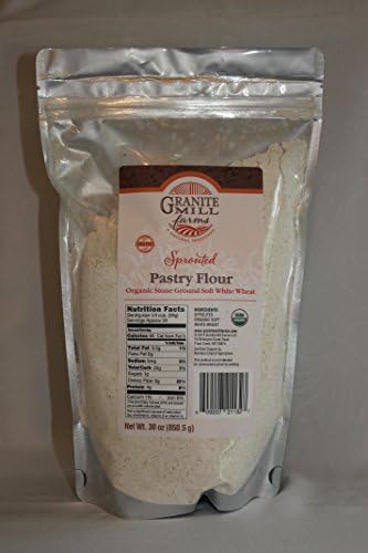 Granite Mill Farms Sprouted Organic Pastry Flour, 30 ozUSDA Organic