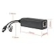 ANVISION 2-Pack PoE Splitter, DC 12V Ausgang, 10/100Mbps, IEEE 802.3af konform, für Nicht-PoE IP Kamera, AP, Router Voip Telefon