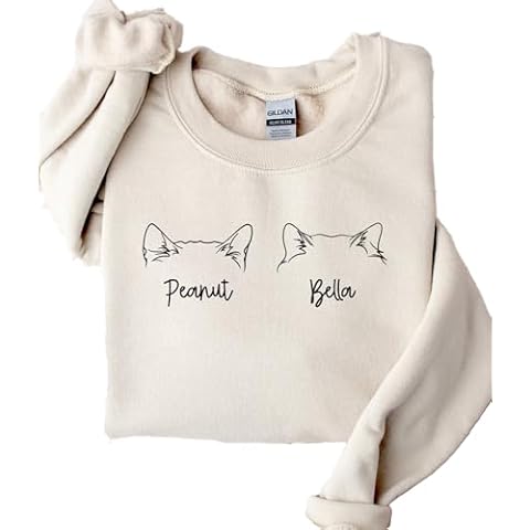 MERRVEY Custom Cat Mom Hoodie Cover