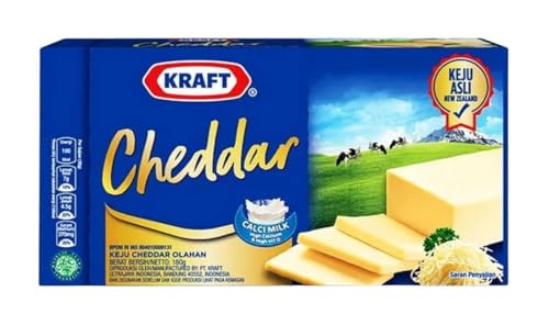 Image of Krafts Processed Cheddar Cheese Block - Rich & Creamy Taste 4 x 250g (Imported)