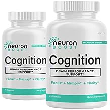 kivus Neuron Boost - Neuron Boost Cognition Brain Performance Support 2 Pack, 120 Capsules
