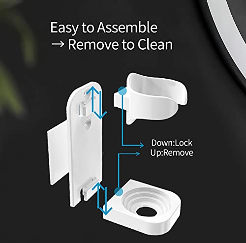 LANNEAS Wall Mounted Electric Toothbrush Holder Set #TOP21