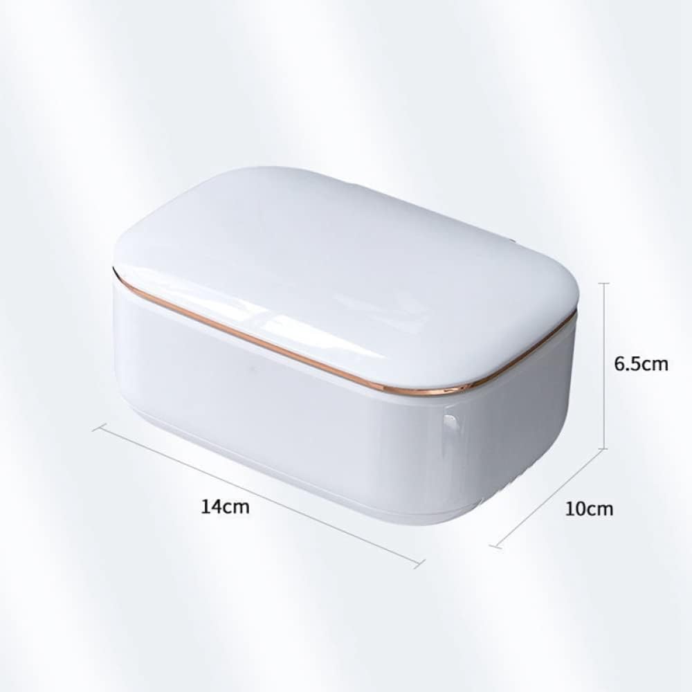 jabonera, Jabonera autoadhesiva for el hogar, baño, Gimnasio, Camping y for Guardar Objetos(Wit)