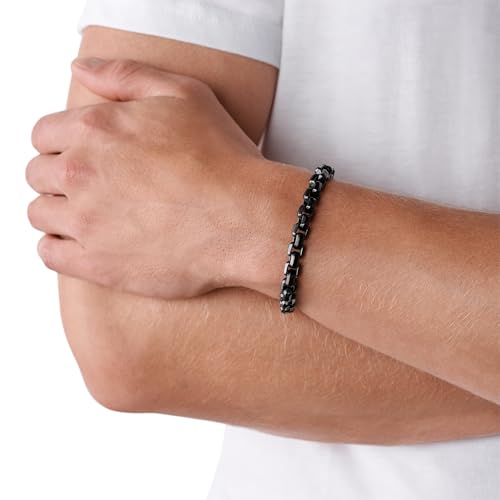 A|X Armani Exchange Stainless Steel Chain Bracelet for Men3