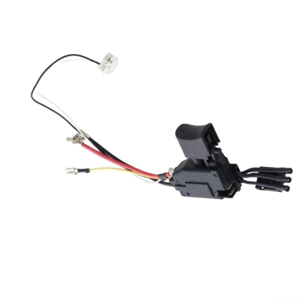 Switch Replacement for XPH10Z XFD10Z DDF482 Cordless Drill 650753-7 632F27-4 Black Plastic OEM Style Robust Trigger Control Power Tools Accessory