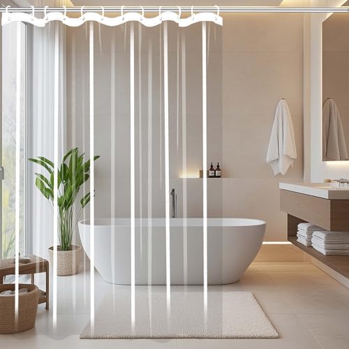 Rideau de douche anti-moisissure de qualité supérieure 270x145 - 2