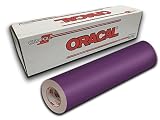 Oracal 631 Exhibition Cal finitura opaca – 30,5 cm x 3 m – Tutti i 63 colori tra cui scegliere Violet 040