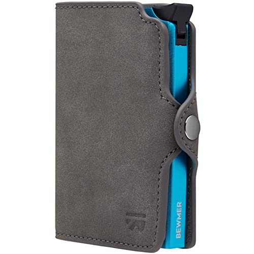 BEWMER Porta Carte di Credito 1 Schermato | Portafoglio Slim