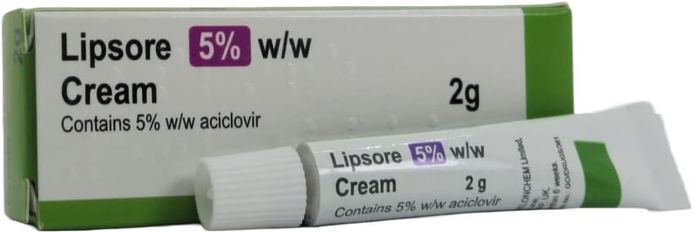 Cold Sore 5% w/w Cream 2g
