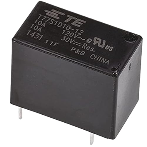 T77S1D10-12 General Purpose Relay SPST-NO (1 Form A) 12VDC Coil Through Hole