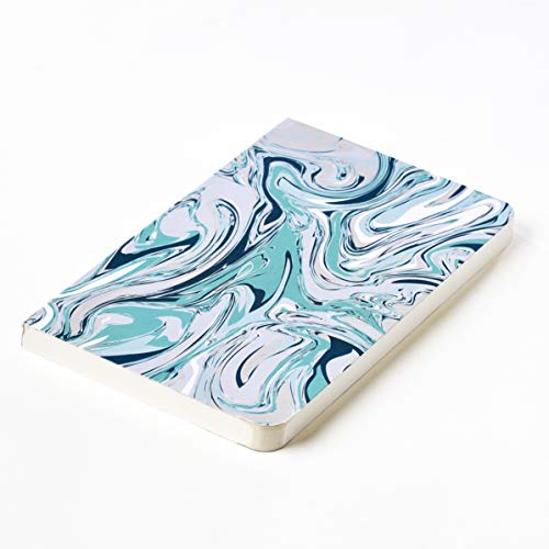 FACTOR NOTES Sketchbook: A5|140 GSM|Textured Fine Grain Medium Surface Acid-Free Artist-Grade Paper (Ocean Lullabies), Ink (Image - 5)