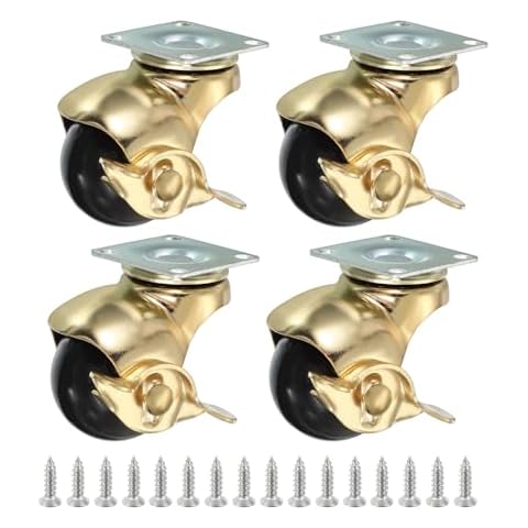 PATIKIL 1.5 Inch Ball Caster Wheels Cover