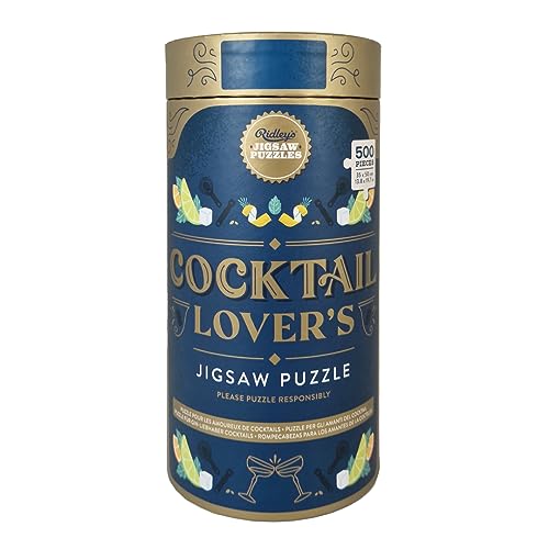Ridley's Games JIG067 Cocktail Lovers Puzzle 500 pièces Multicolore