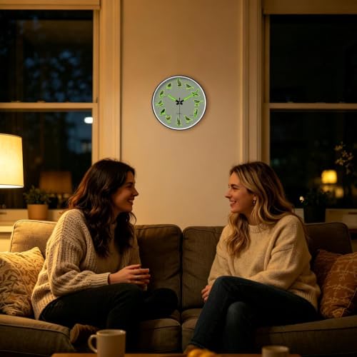 Horloge murale pour chambre et école lisible sans effort