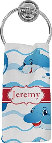 YouCustomizeIt Dolphins Hand Towel - Full Print (Personalized)