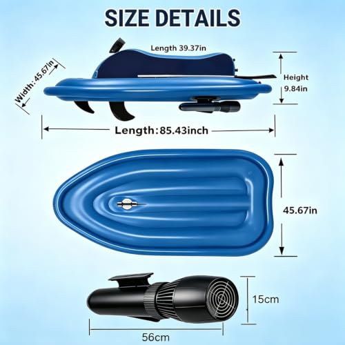 Bateaux à réaction gonflables électriques Nothruster à propulsion manuelle 9 vitesses