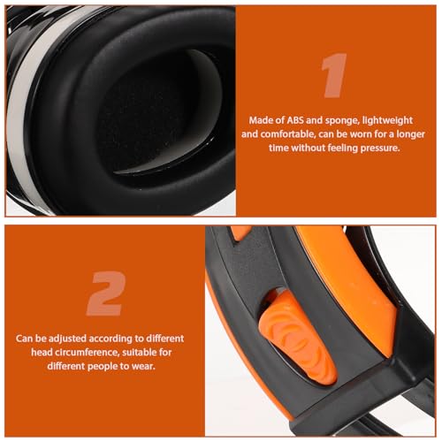 Casque anti-bruit réglable de protection auditive pour le sommeil - 4