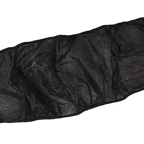 Jonlaki Einweg-BHS,50 Stück BH aus Vliesstoff mit Elastischem Band,Atmungsaktive BHS Umwickelt, Weiches Spa-Oberteil für Schönheitssalon, Spa-Sauna,Einwegunterwäsche für Damen,Schwarz