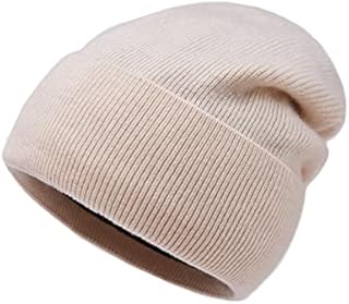 Lallier 100% Merino Wool Beanie with Fleece Lining for Men and Women, Pure Wool Ribbed Knit Warm Winter Hat with Gift Box