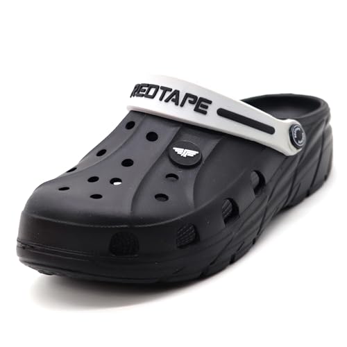 Red Tape Men Pull On Clogs