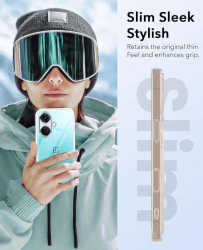 Image of Jkobi Lifetime Anti-Yellow Clear Back Case Cover for OnePlus Nord CE 3 (Sleek Hard Crystal | Shockproof and Camera Protection)