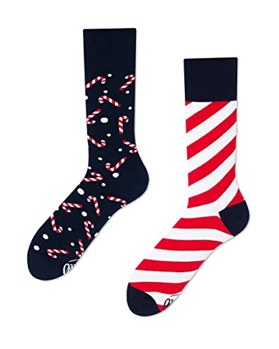 Calcetines desemparejados Many Mornings Sweet Xmas Kids navideños de algodón infantil