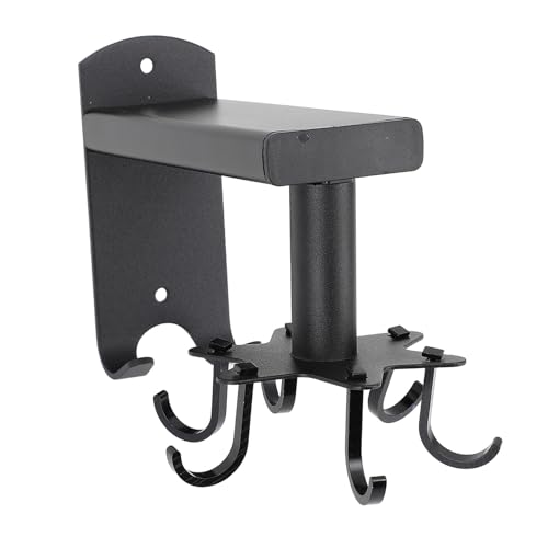 Ganchos de Suporte de Utensílio de Suspensão, Rack de Gancho Rotativo de Cozinha de Alumínio Multifu