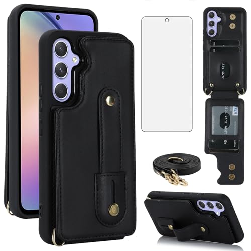 Étui Samsung Galaxy A56 5G protection écran et fentes cartes crédit