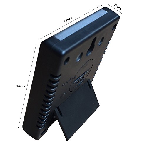 Electronic Hygrometer & Thermometer, High-Low Double Display Touch-Screen Digital Hygrothermograph, Wet Dry Comfort Weather Temperature Humidity Monitoring Testing Tool For Indoor Home Use #TOP5