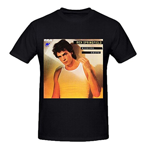 Photo de Rick Springfield Missing Shots Unreleased Homme Tee Shirts XX-Large