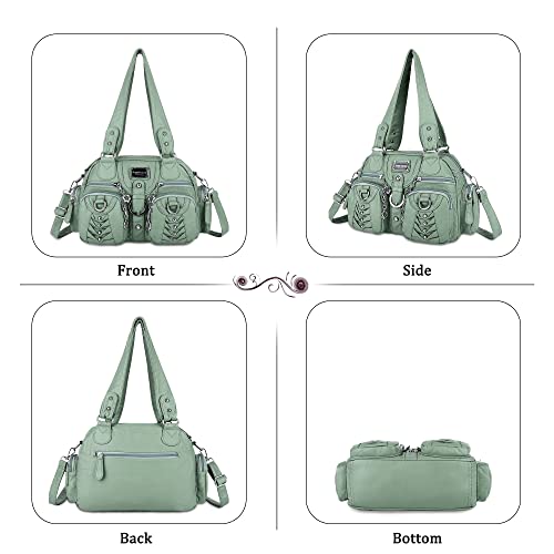 Image of Angel Kiss Small Purse Handbag for Women Crossbody and Shoulder Bags Multipocket Soft Hobo Purses