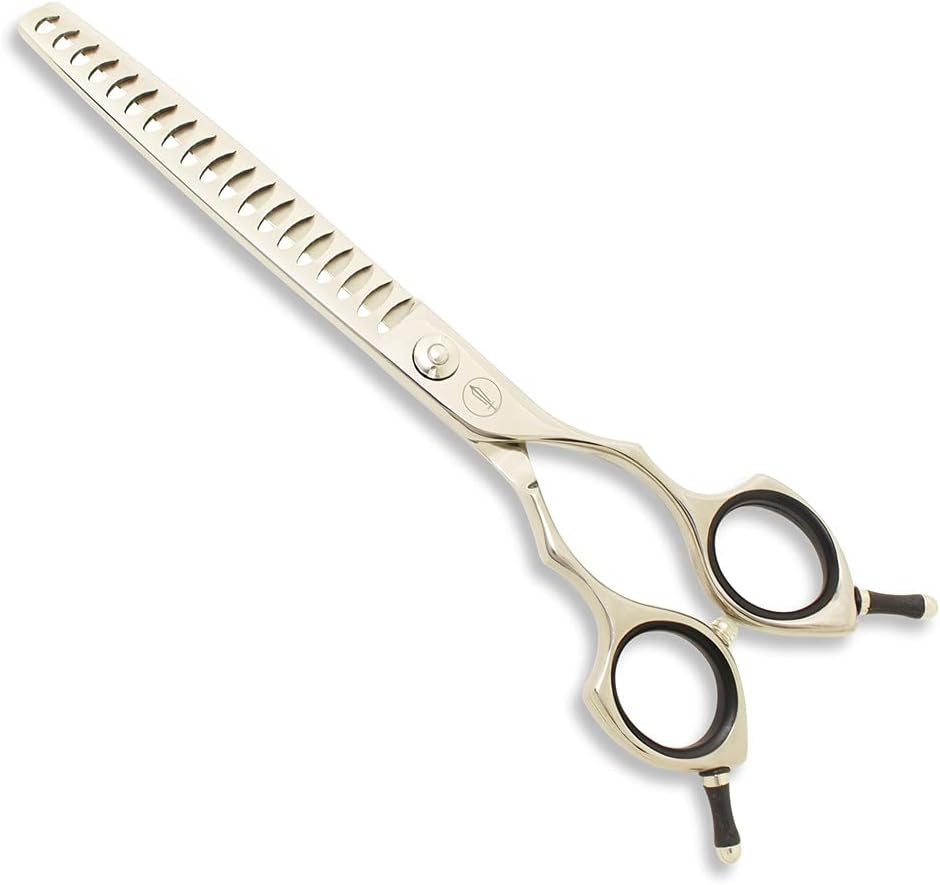 HASHIMOTO Chunker Scissors for Dog Grooming, 19 Teeth, 7.0 Inch, Light Weight