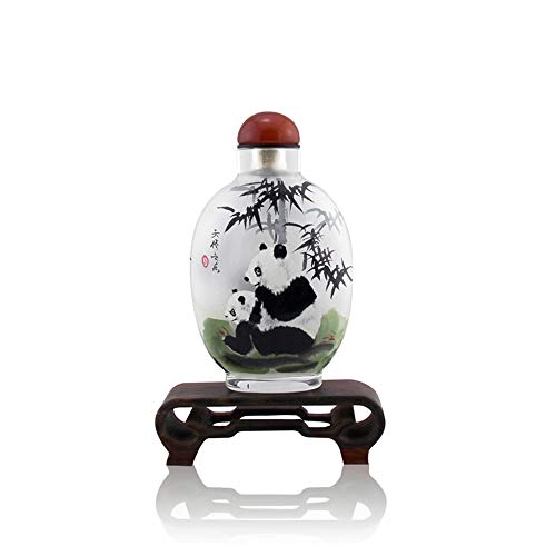 Semli Panda Inside Painted Snuff Bottle
