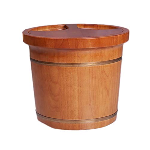 Cubeta de Madera para Baño de Pies Spa