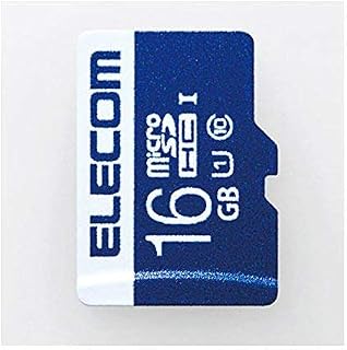 エレコム microSDHCメモリーカード 16GB Class10 UHS-I MF-MS016GU11R